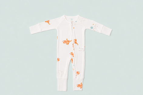 Taurus Zodiac All-Over Onesie