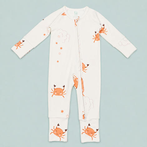 Cancer Zodiac All-Over Onesie