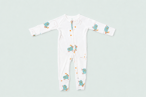 Aries Zodiac All-Over Onesie