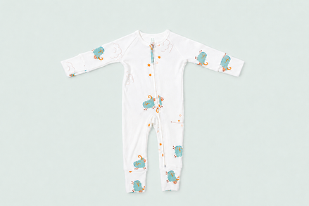 Aries Zodiac All-Over Onesie