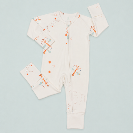 Libra Zodiac All-Over Onesie