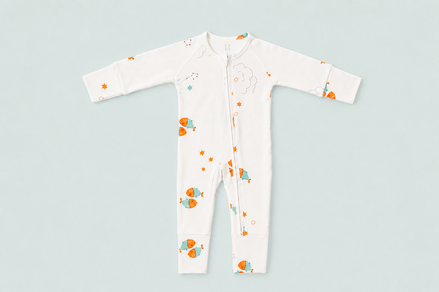 Pisces Zodiac All-Over Onesie