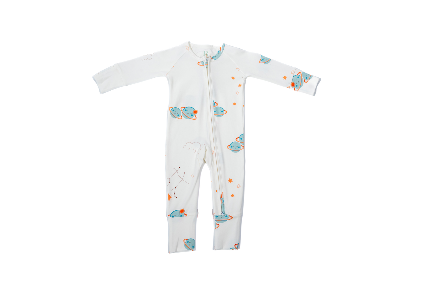 Gemini Zodiac All-Over Onesie