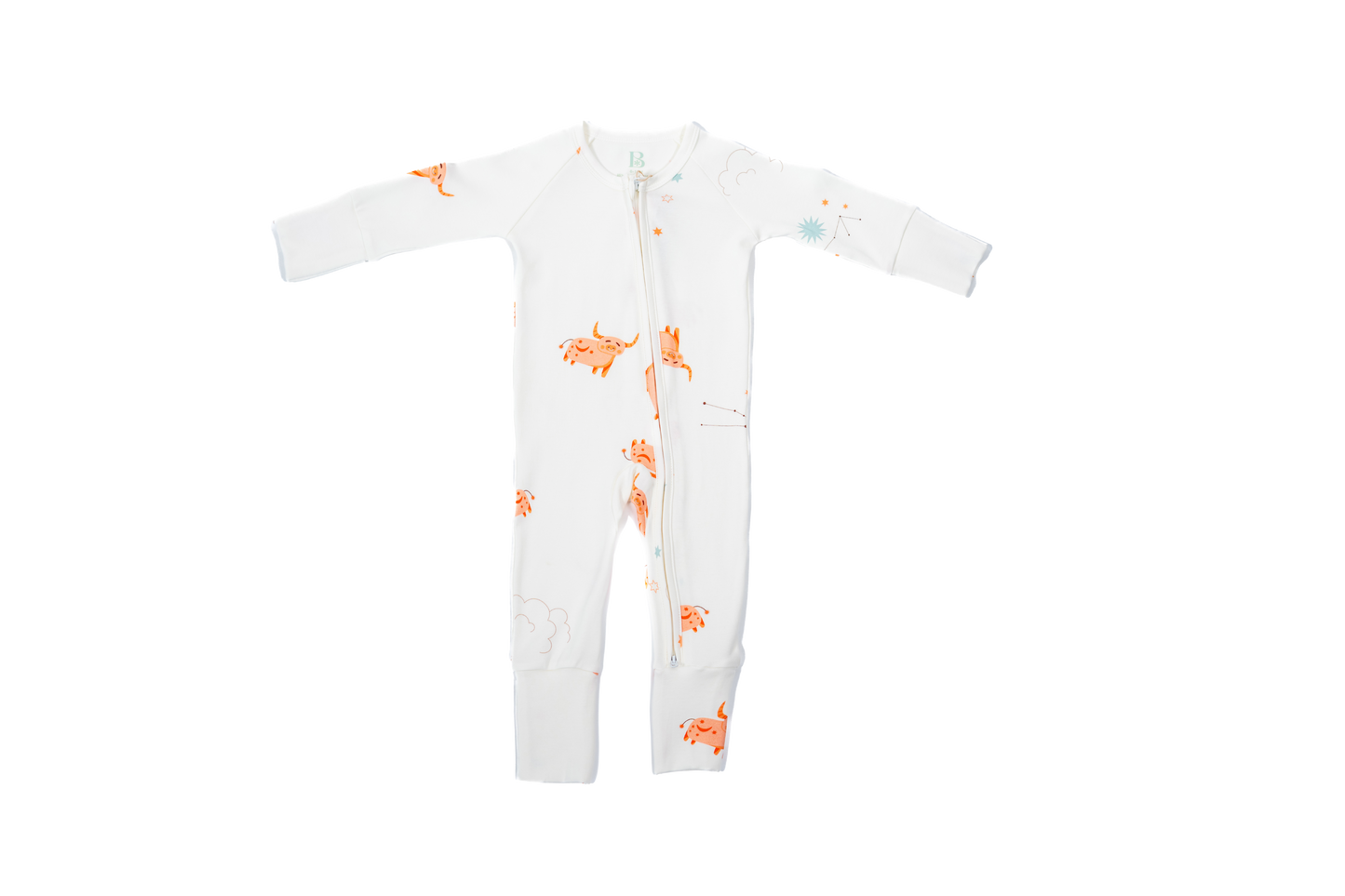 Taurus Zodiac All-Over Onesie