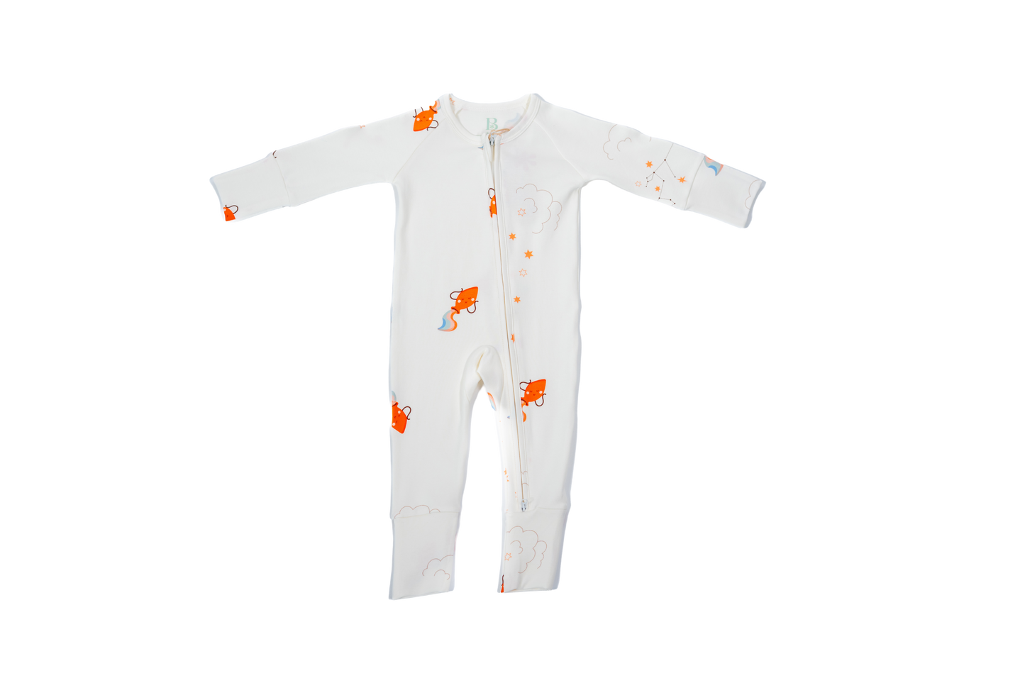 Aquarius Zodiac All-Over Onesie