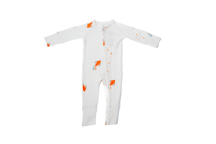 Aquarius Zodiac All-Over Onesie - BRTH