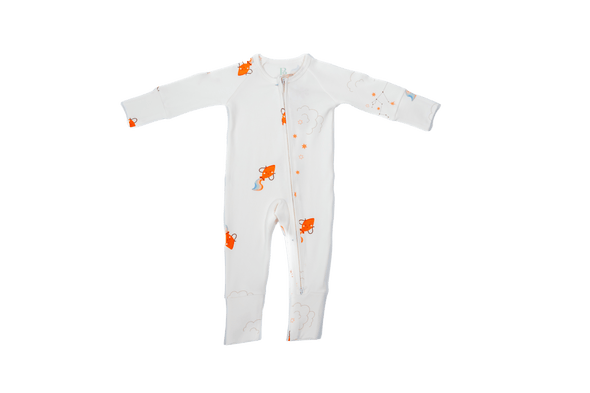 Aquarius Zodiac All-Over Onesie - BRTH