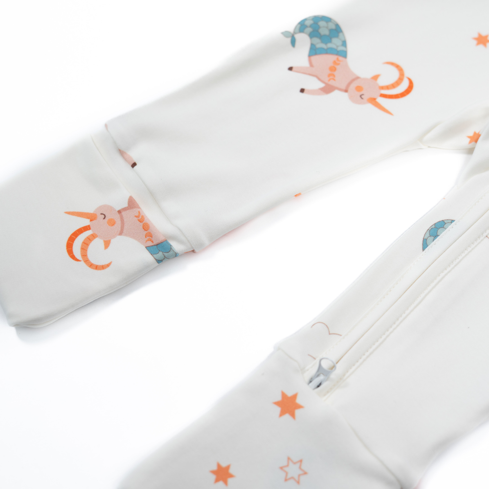 Capricorn Zodiac All-Over Onesie
