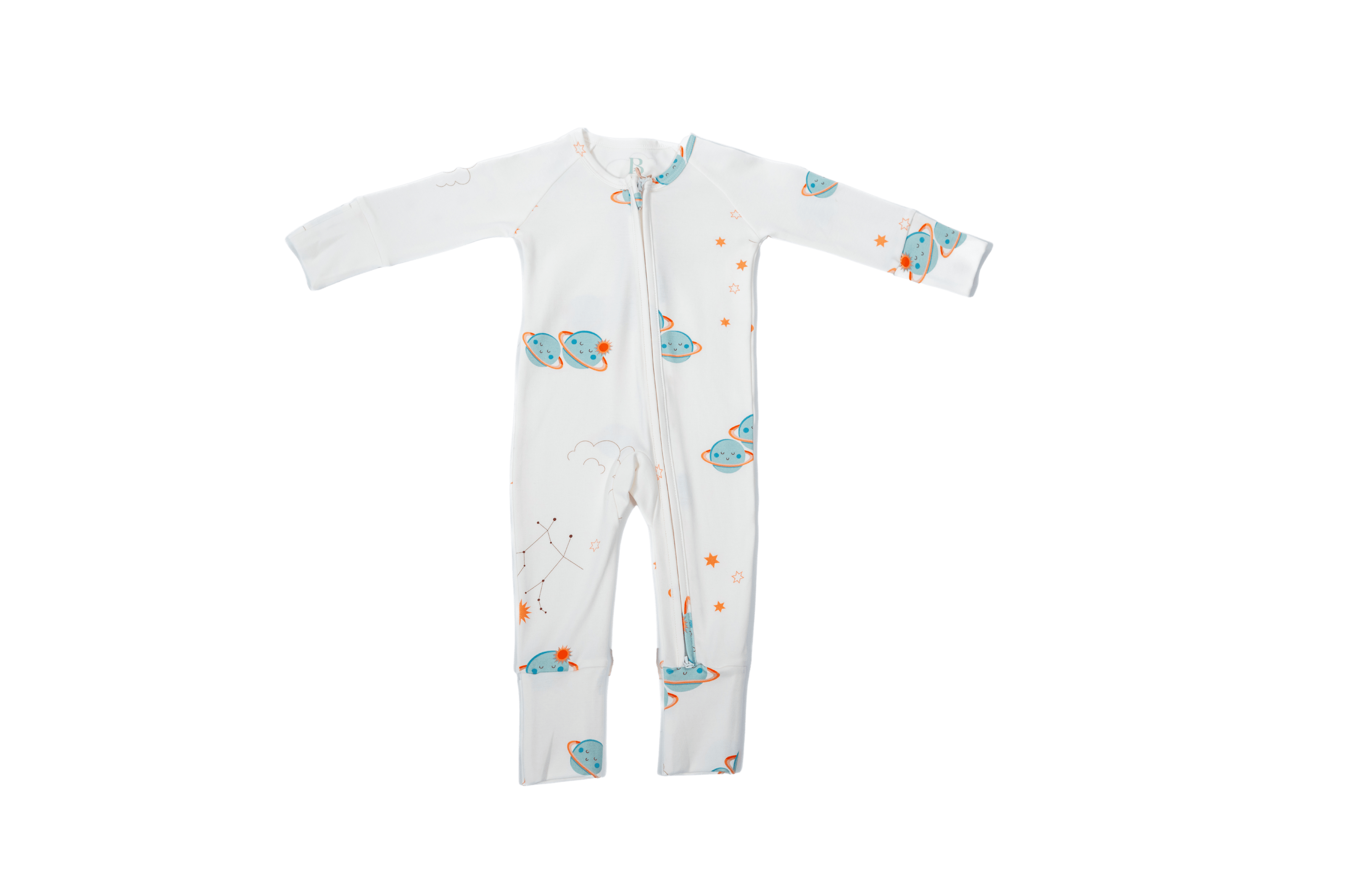 Gemini Zodiac All-Over Onesie - BRTH