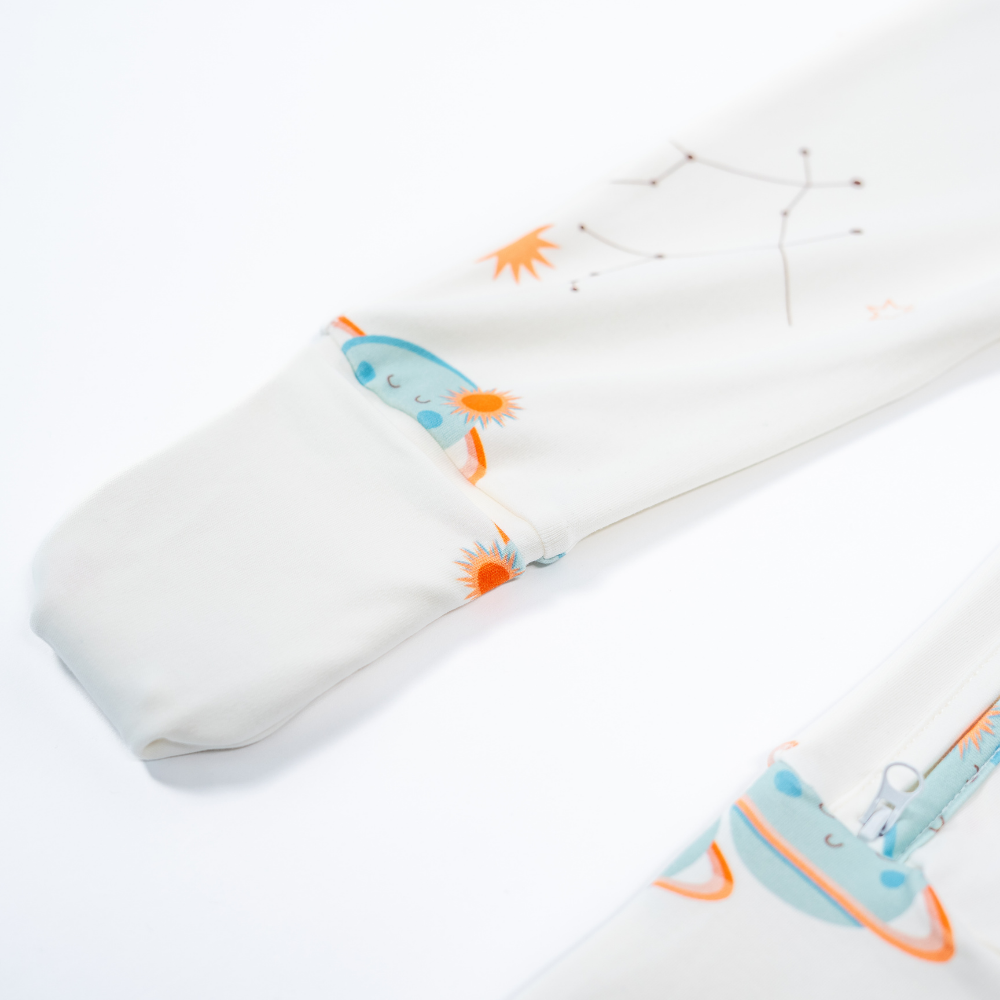 Gemini Zodiac All-Over Onesie