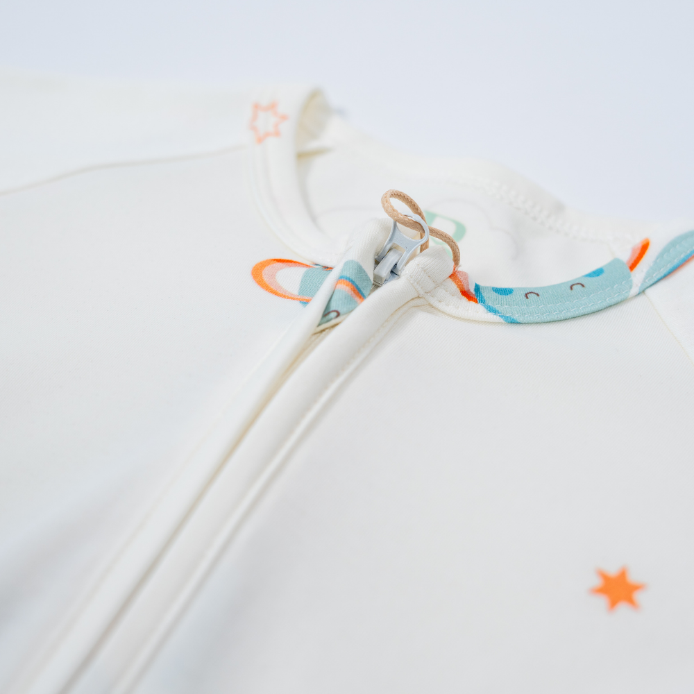 Gemini Zodiac All-Over Onesie