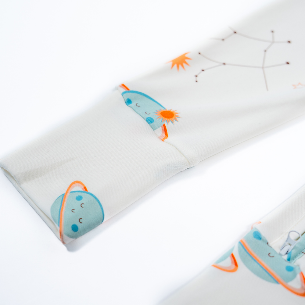Gemini Zodiac All-Over Onesie