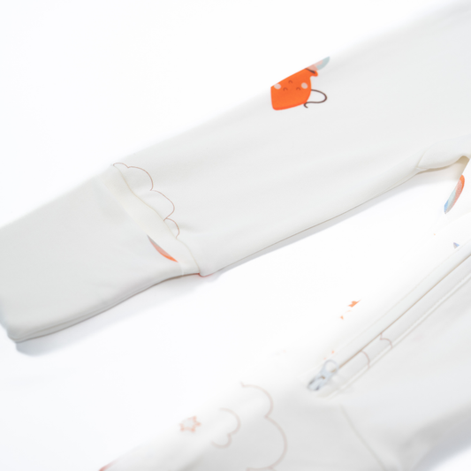 Aquarius Zodiac All-Over Onesie