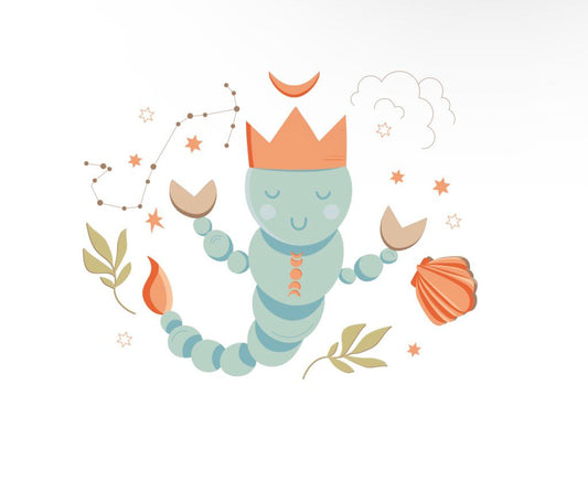 Scorpio Zodiac All-Over Onesie