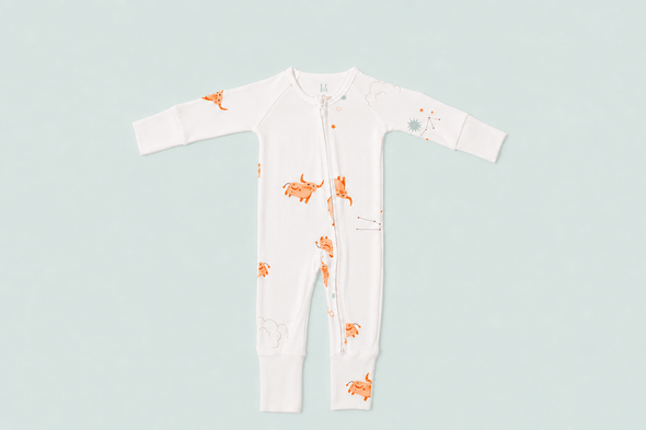 Taurus Zodiac All-Over Onesie - BRTH